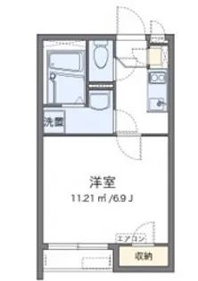 クレイノN tray【1階】の間取り