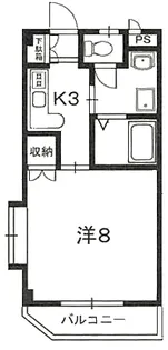 フォレスト21【3階】の間取り