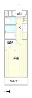 サンフェリカ八王子【1階】の間取り
