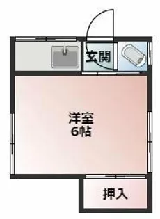 東京都北区岩淵町【アパート】の間取り