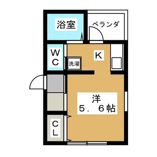 クルンテープ【2階】の間取り