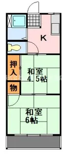 シティハイムアーバン【1階】の間取り