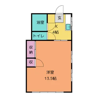 コーポ恵和【2階】の間取り