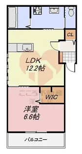 ジョリィルミエール【3階】の間取り