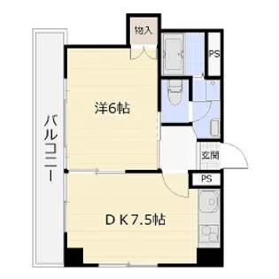 メゾンKUMADA【3階】の間取り