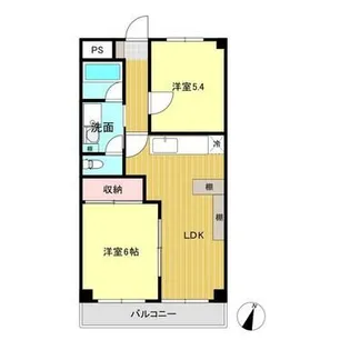 ロハス星川【3階】の間取り