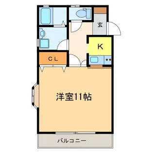パールハイツFM【2階】の間取り
