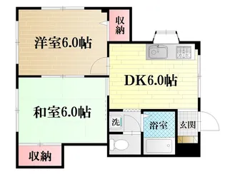ノースシャンテ【1階】の間取り