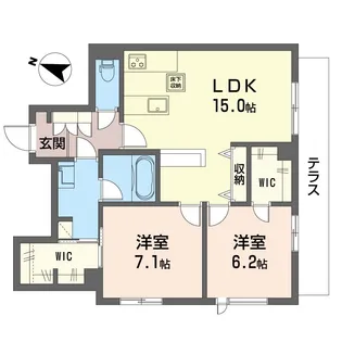 新築プレテール【1階】の間取り