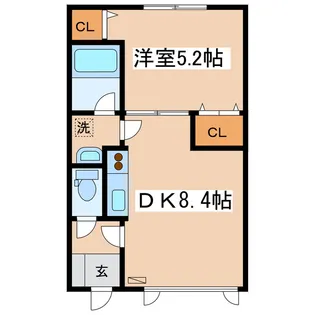 Welcome SATO 6【1階】の間取り