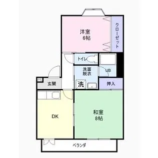ソリトンハウス【2階】の間取り
