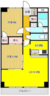 コート沼津【1階】の間取り