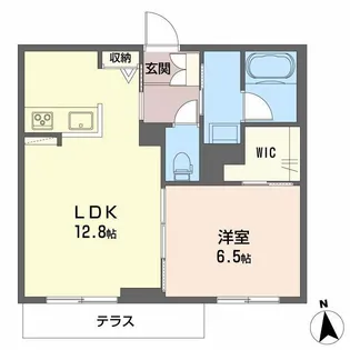 山形県山形市桜田西1【アパート】の間取り