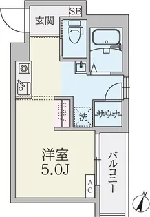 Ma Cachette【3階】の間取り