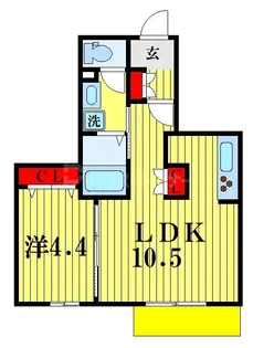 栞【1階】の間取り
