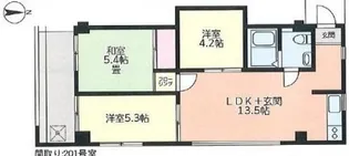 ACEヴィラ大船【2階】の間取り