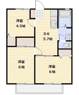 アーバンヒル朝霞1号館【1階】の間取り