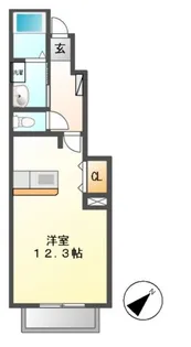 アステルン【1階】の間取り