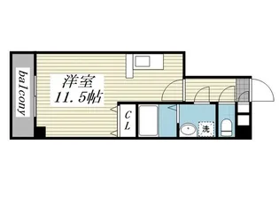 M CHATELET IZUMI CHUO【4階】の間取り