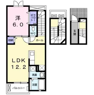 ブライド・マーベラス N【3階】の間取り