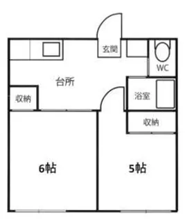 プレミールF【2階】の間取り