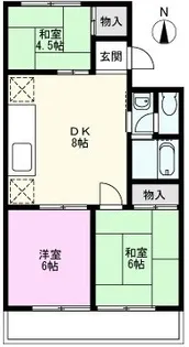 ビクトリアマンション【2階】の間取り