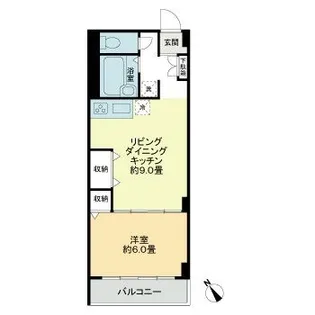 グリーンハイツ【3階】の間取り