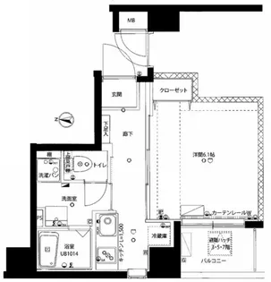 東京都墨田区本所3【マンション】の間取り