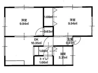 メゾン下川【2階】の間取り