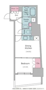 東京都江東区亀戸4【マンション】の間取り