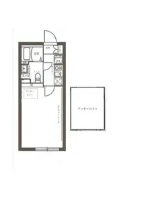 COCOCUBE北千住TERRACE【5階】の間取り