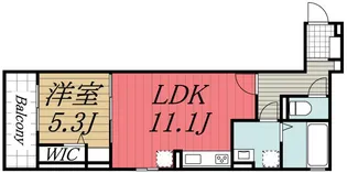 千葉県成田市囲護台【マンション】の間取り