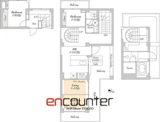 ルミーク早稲田【5階】の間取り