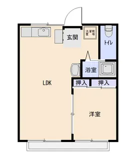コーポ永松【2階】の間取り