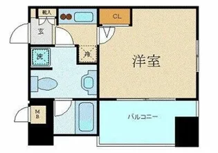 東京都中央区湊1【マンション】の間取り