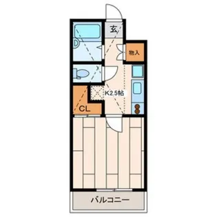 リオン自由が丘【1階】の間取り