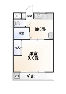 望月マンションIII【2階】の間取り