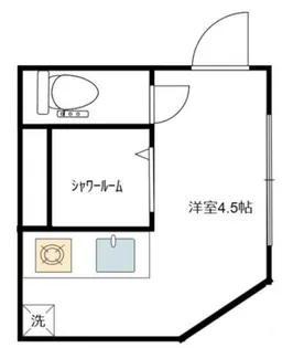 東京都杉並区方南1【アパート】の間取り