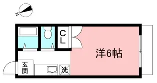 ドエル三ッ沢【1階】の間取り