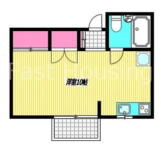 東京都杉並区成田東4【アパート】の間取り
