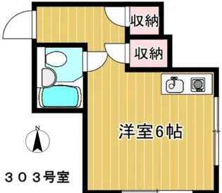 グランデエジ【3階】の間取り