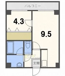フロムコート【2階】の間取り