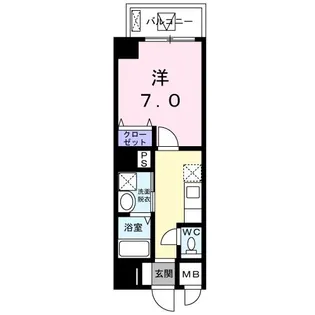 モンアミ両国【3階】の間取り