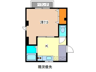 ライラ・ガーデン【1階】の間取り