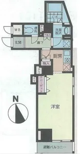 エオラス白金【3階】の間取り