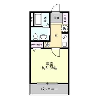 ☆ZEROチンタイ☆ウィングコート南浦和【1階】の間取り