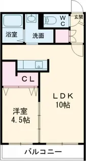 GARE 千歳(ガレ千歳)【2階】の間取り
