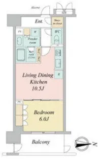 ラフィシア上前津(Rafficia Kamimaezu)【3階】の間取り