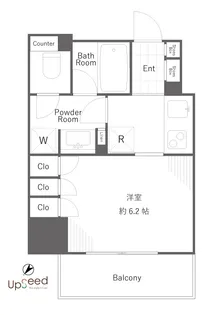 パークリュクス御茶ノ水【10階】の間取り