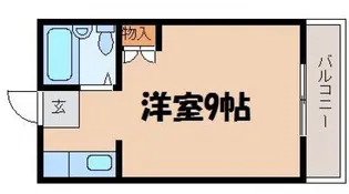 ラフォーレホコトリ2【1階】の間取り